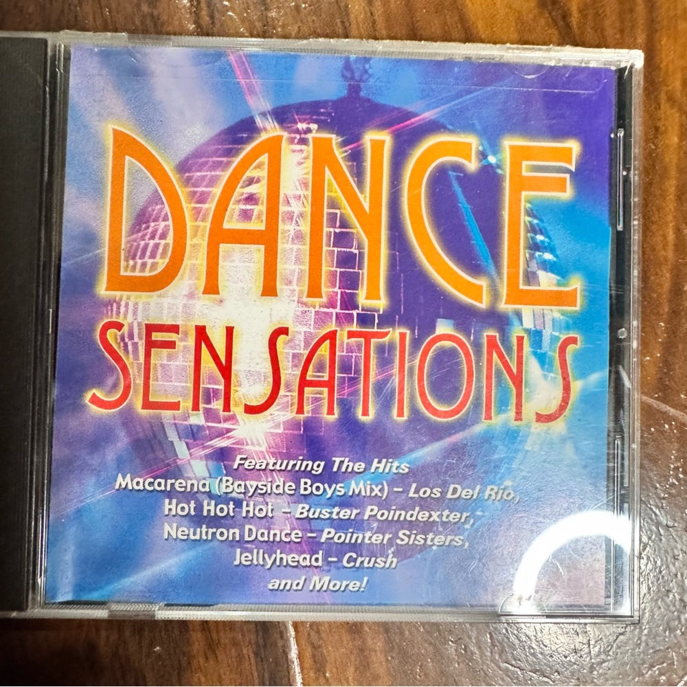Dance Sensations Music CD